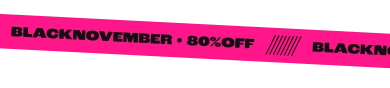 BLACKWEEK • 80%OFF